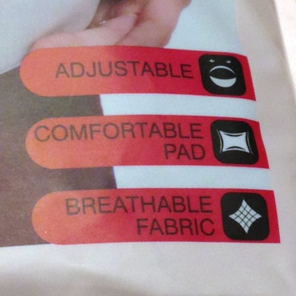 Maternity Belt, black, size large for support during pregnancy - Picture 3 of 5